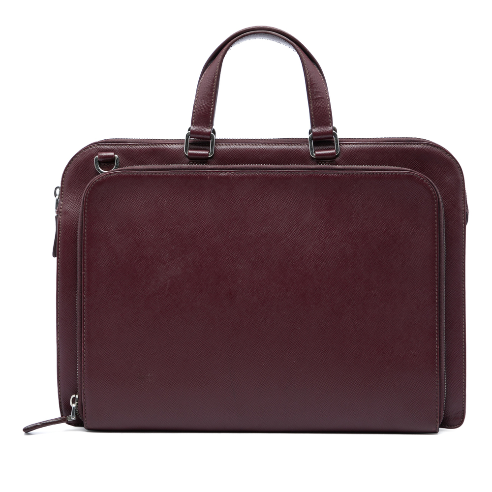 Pre-Loved Prada Saffiano Business Bag